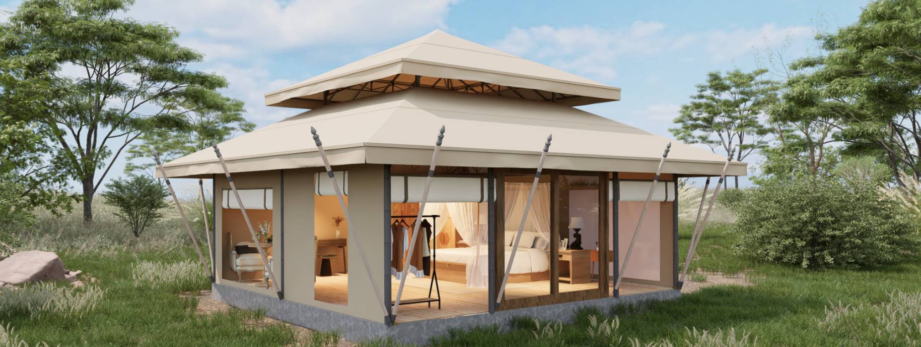 龙华区户外野奢帐篷